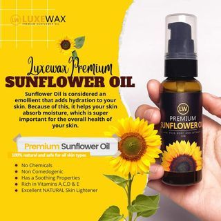 Luxewax Premium Sunflower Oil