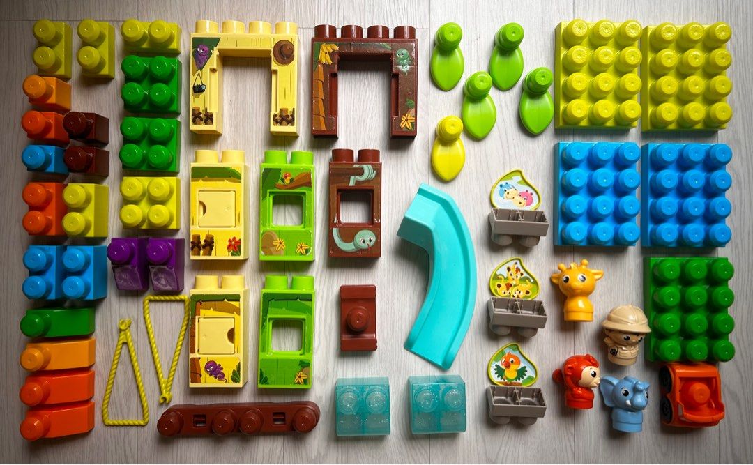 Mega bloks swing and slide safari shop