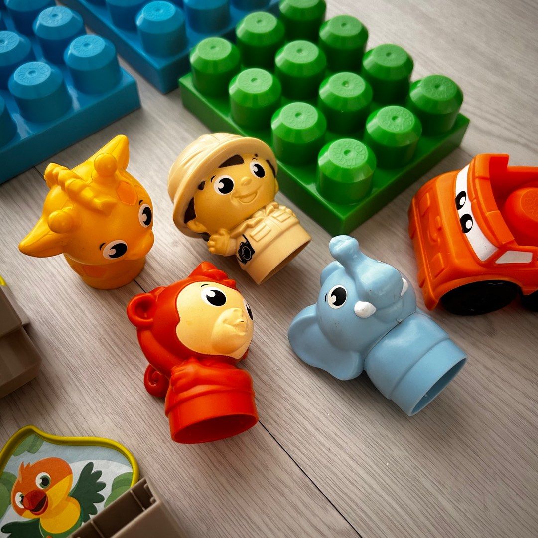 Mega bloks swing and slide safari on sale