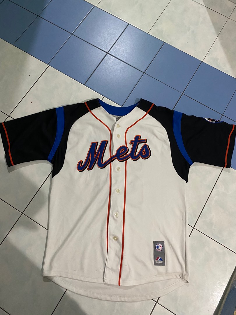 METS MLB BASEBALL JERSEY Men s Fashion Tops Sets Tshirts