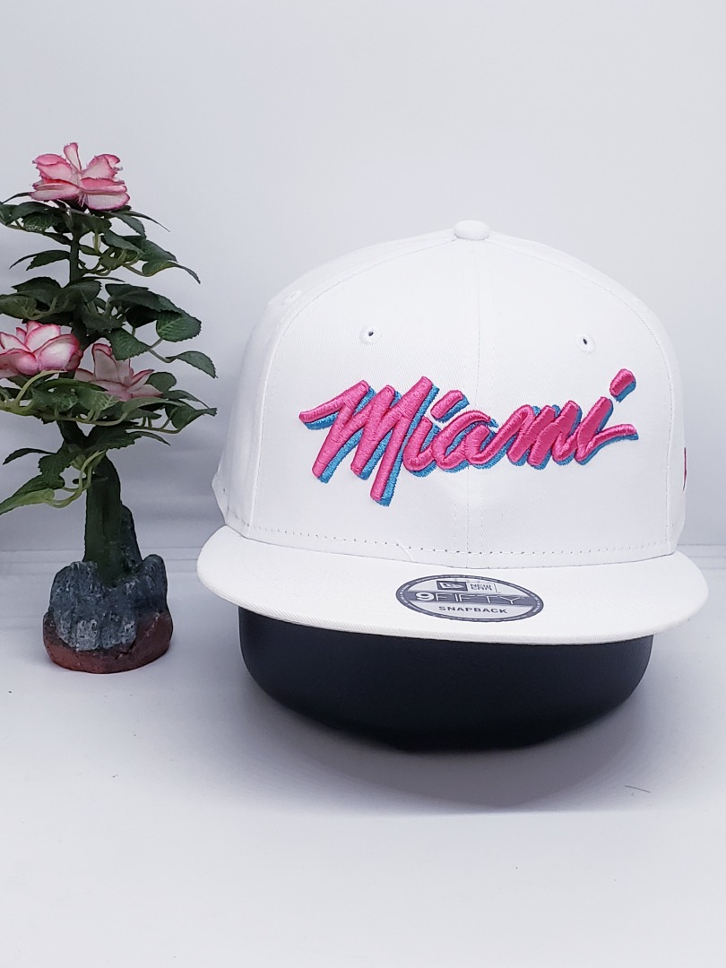 Miami heat white vice top
