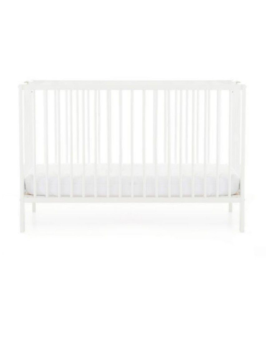 Mothercare foldable cot white