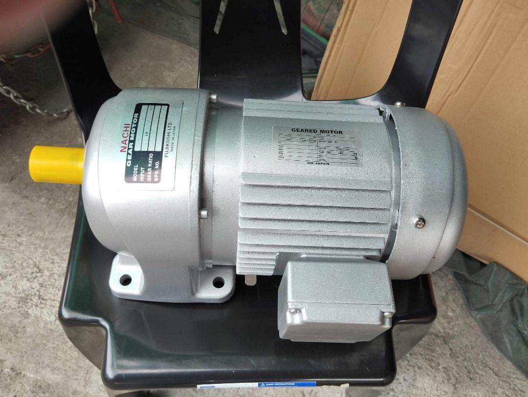 Nachi gear motor (Category: Construction Tools & Equipment) located in Manila. Submitted by 09150361920ronvillaflor (Listing ID 1291195496, Image 3). Description: Nachi gear motor Specs: 1.5 hp 3phase 220-440v ₱22,500 For inquiries GLOBE:📞 ☎ 0⃣9⃣1⃣5⃣0⃣3⃣6⃣1⃣9⃣2⃣0⃣ 📞 ☎ 0⃣9⃣1⃣5⃣0⃣3⃣6⃣1⃣9⃣2⃣0⃣ Email me@ 📫 📑 r-o-n-.-h-a-y-a-i-@-g-m-a-i-l.c-o-m Check my Carousell: https://www.carousell.ph/u/ronvillaflor0/ PRICE MAY CHANGE WITHOUT PRIOR NOTICE‼️ ‼️