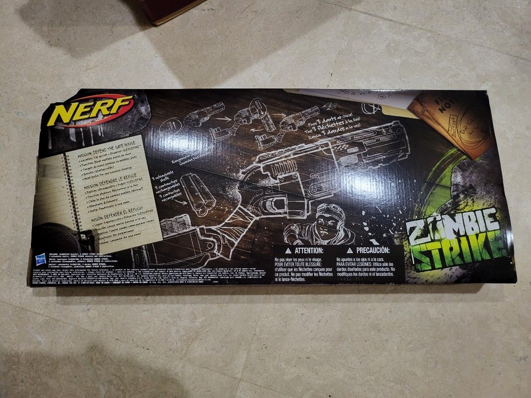 Nerf Zombiestrike Sledgefire Hobbies Toys Toys Games on