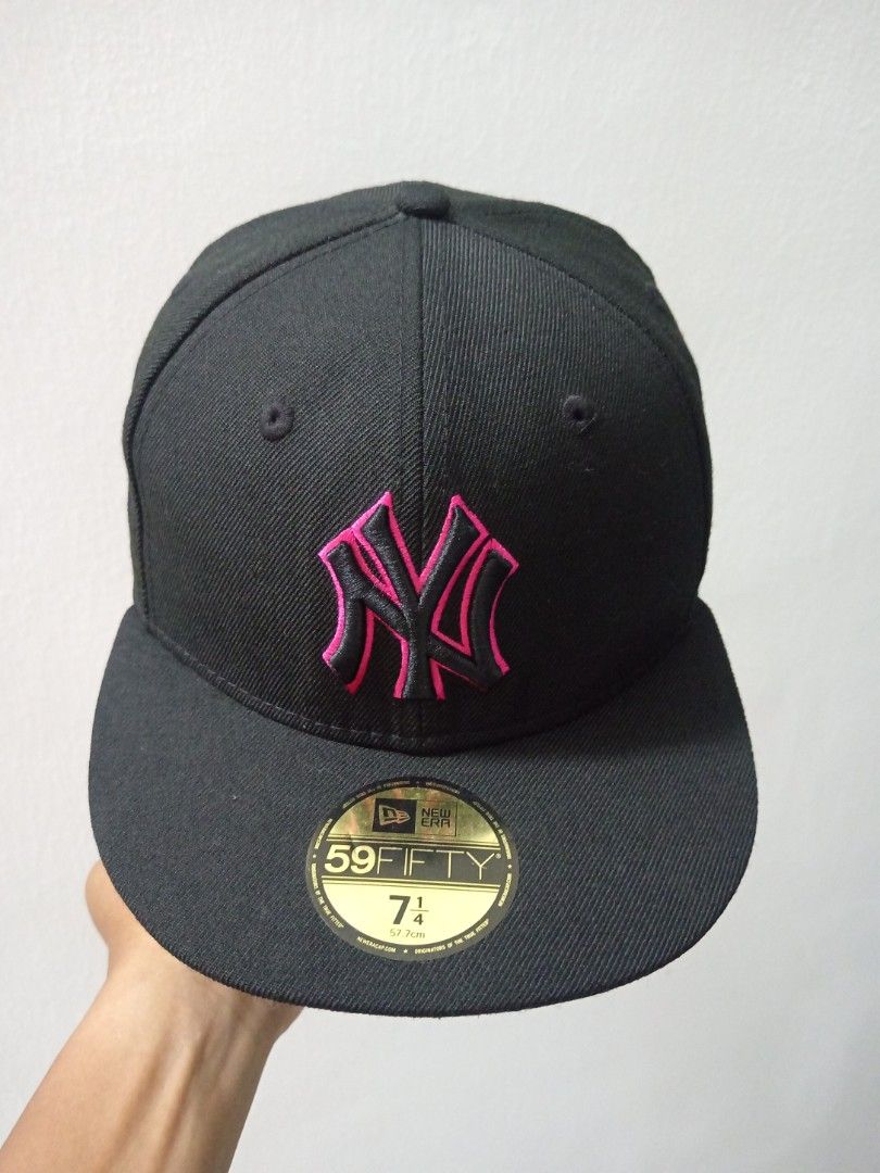 Gorra New Era Yankees 59FIFTY - Negra, Talla 7 1/4 (58 Cm)