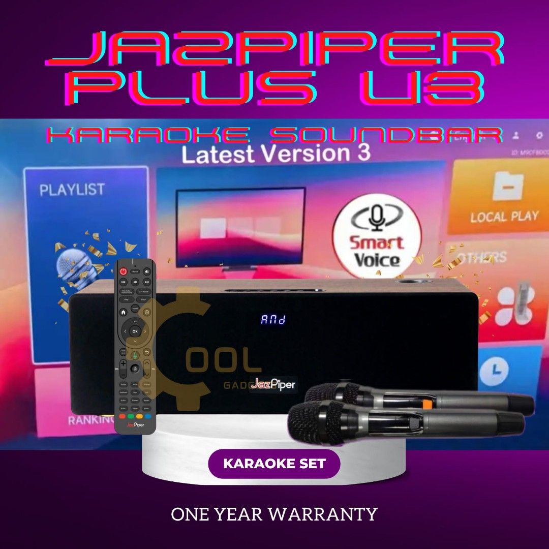[NEW] JAZPIPER+ VOICE VERSION 3 V3 HOME KARAOKE SOUNDBAR | KTV ...