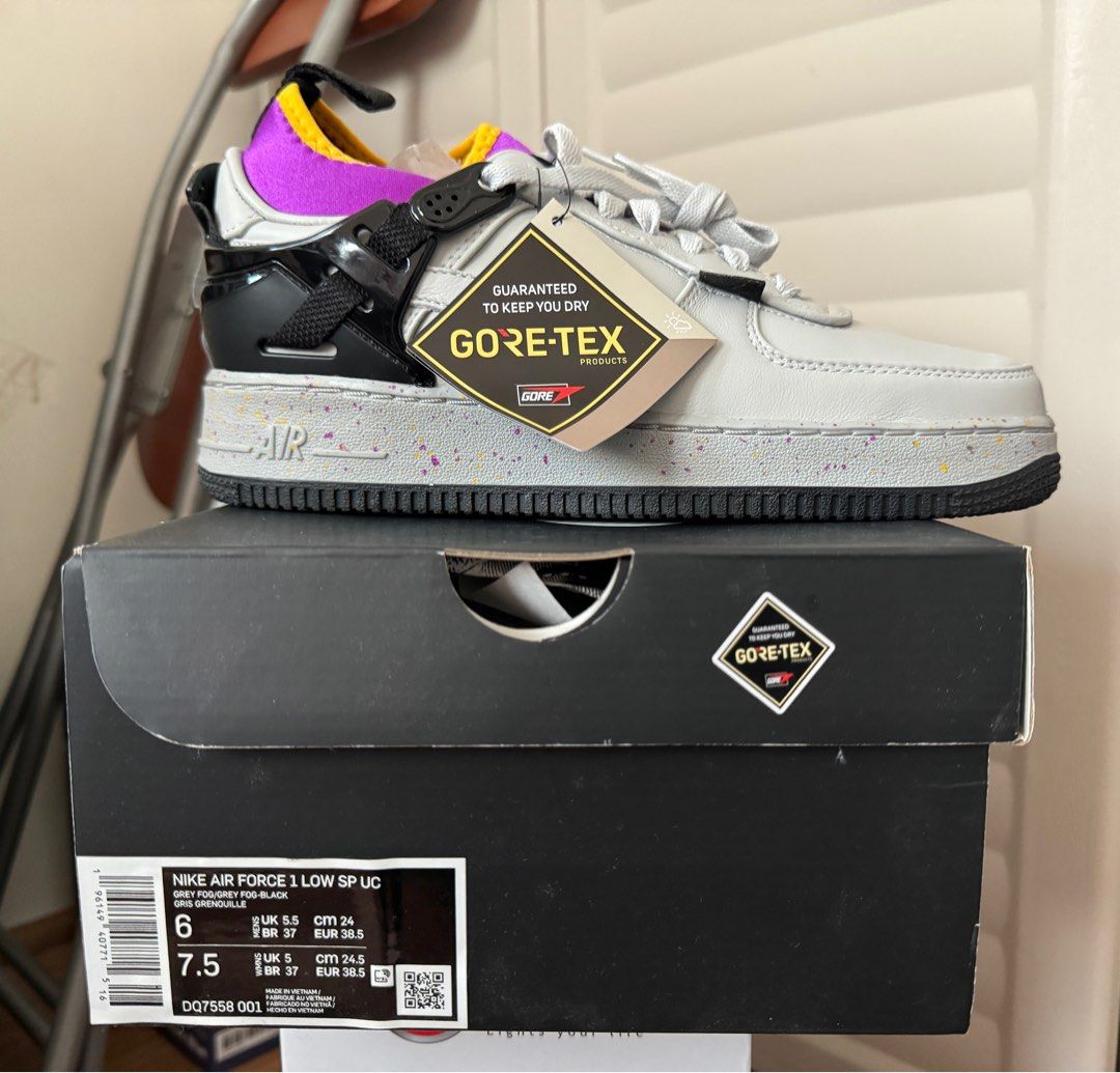 Nike Air Force 1 Low SP x Undercover (Category: Sneakers) located in Bacoor. Submitted by reesedrich07 (Listing ID 1291197020, Image 3). Description: Nike Air Force 1 Low SP x Undercover Size: US M 6/ W 7.5 Brand new Add shipping fee Gcash or bank.