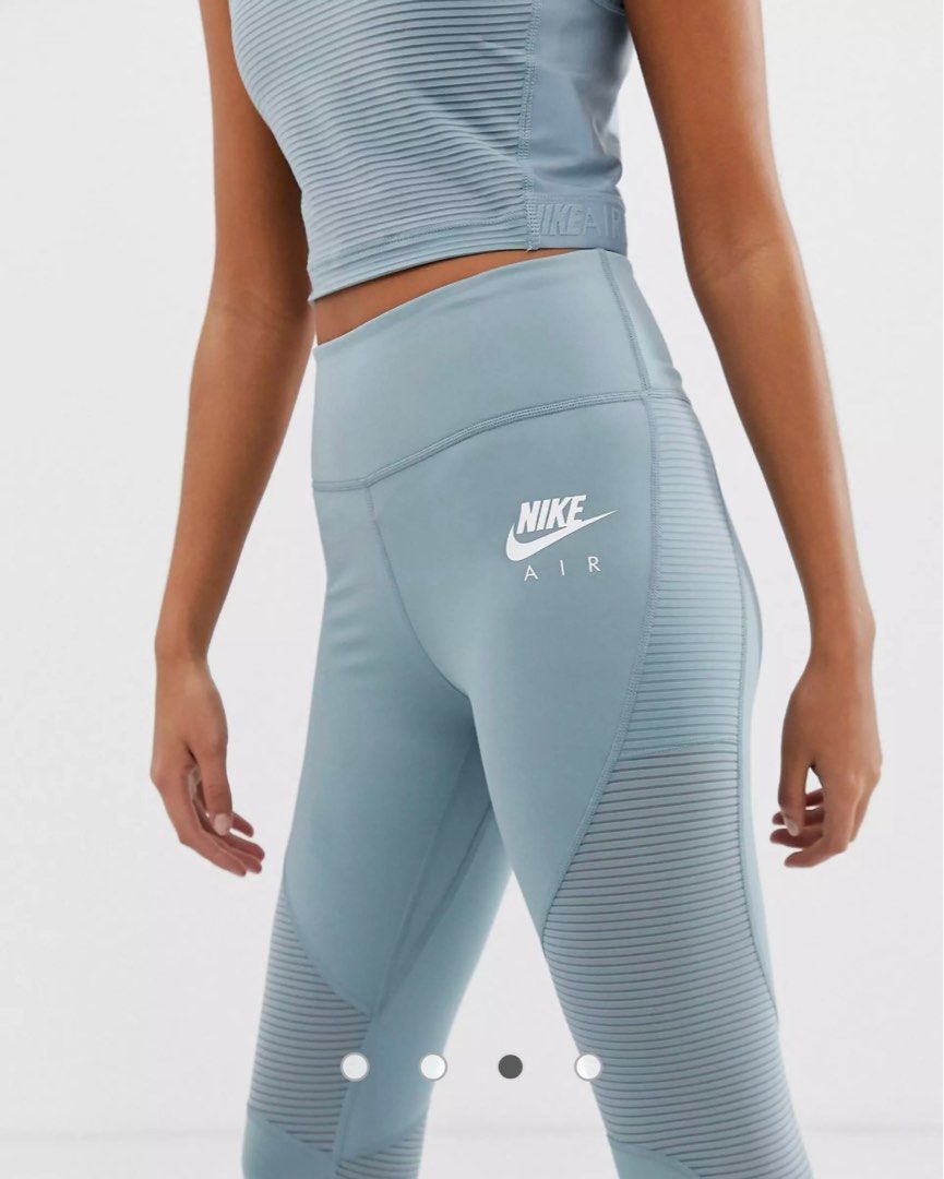 Nike air running leggings in grey clearance