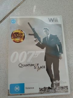 Nintendo wii CD 007 quantum solace