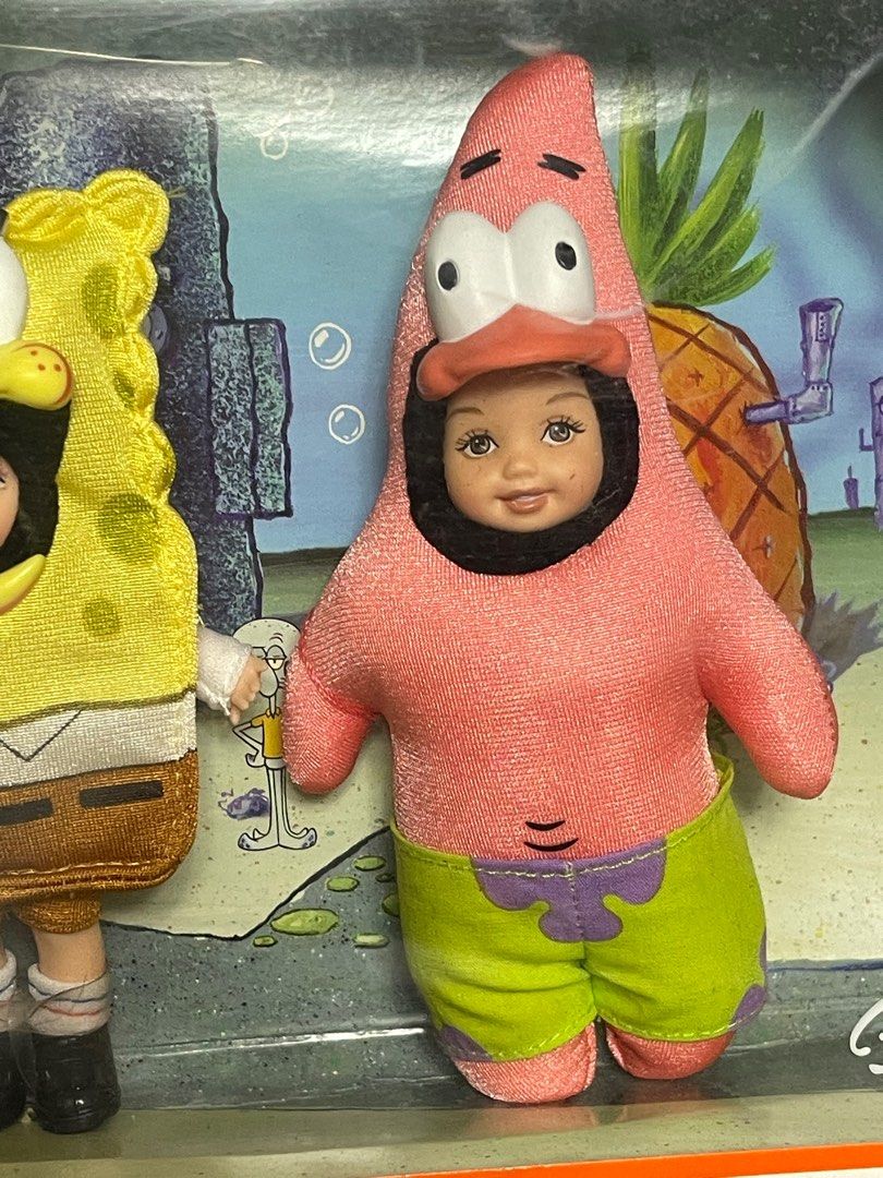 NRFB 2004 Barbie SpongeBob SquarePants kelly and Tommy