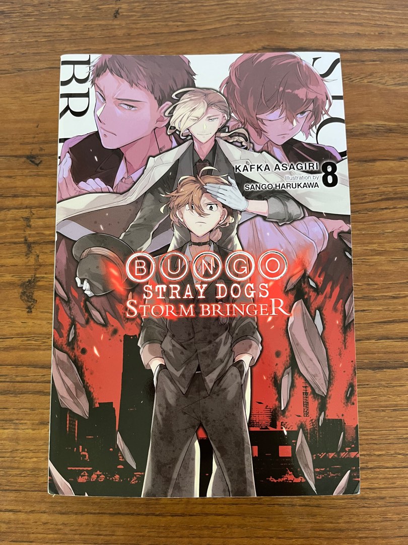 ORIGINAL Bungo Stray Dogs BSD Vol. 8 (Light Novel) Storm Bringer