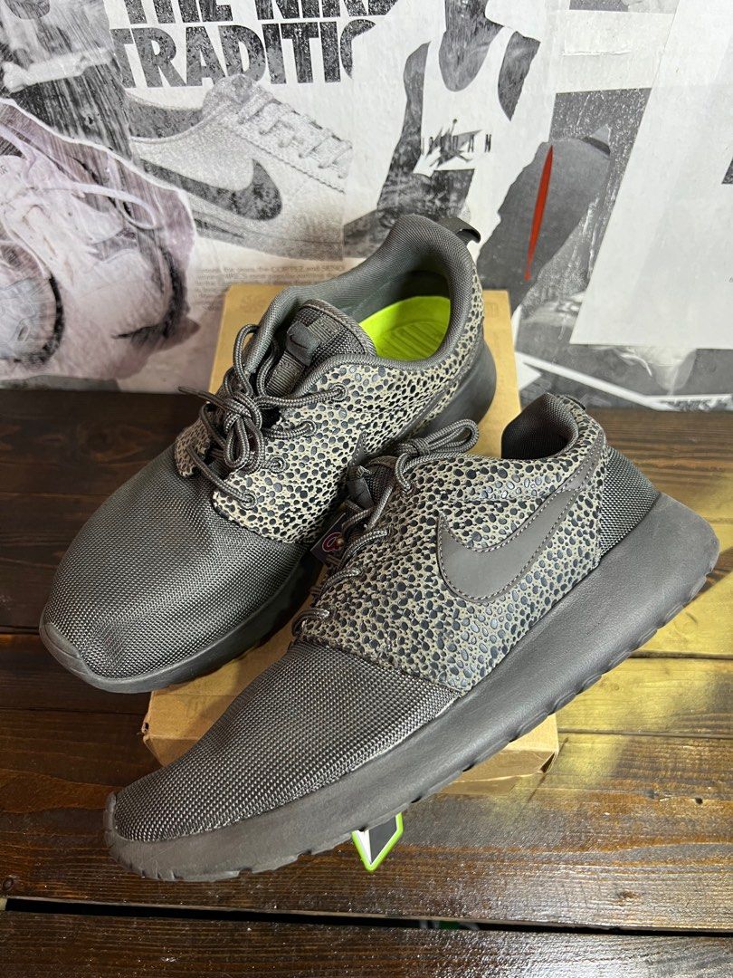 Nike roshe run flyknit midnight fog store