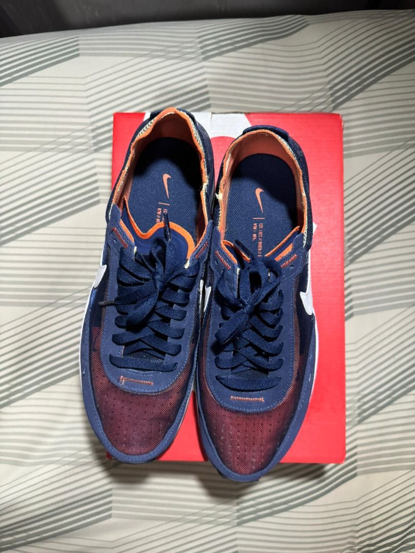navy nike waffle