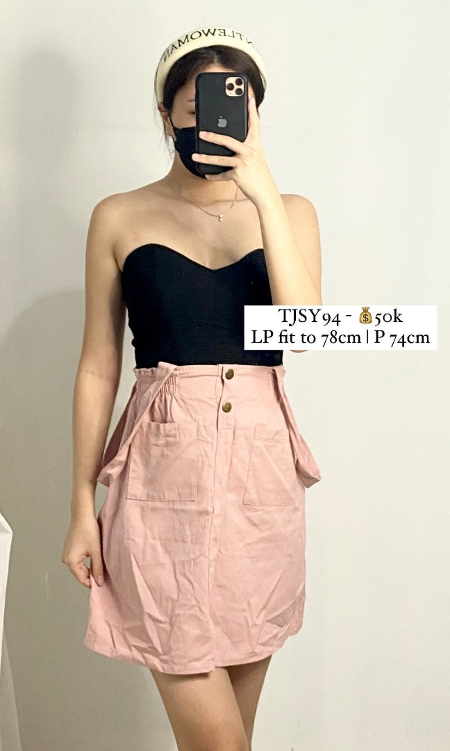 ZARA Ruched Tube Korset Bustier