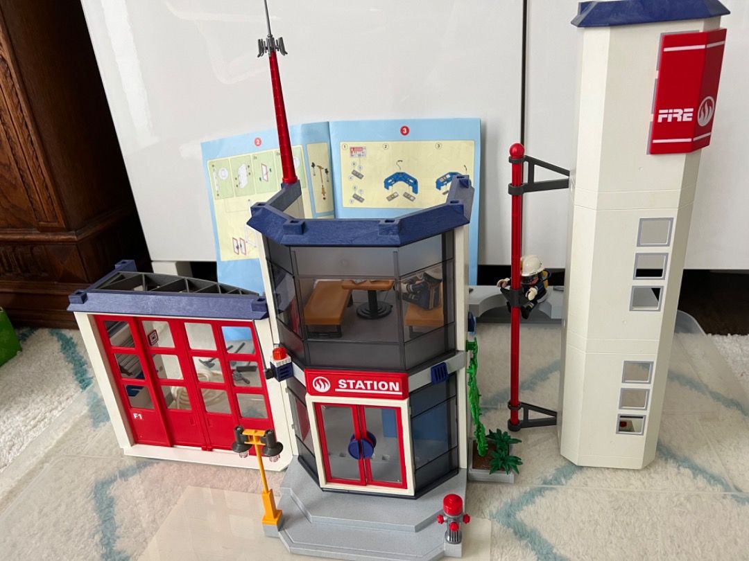 Playmobil fire sale station 4819