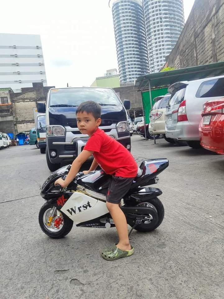 pocket bike (Category: Strollers) located in Manila. Submitted by minidivisoria (Listing ID 1291344850, Image 1). Description: .