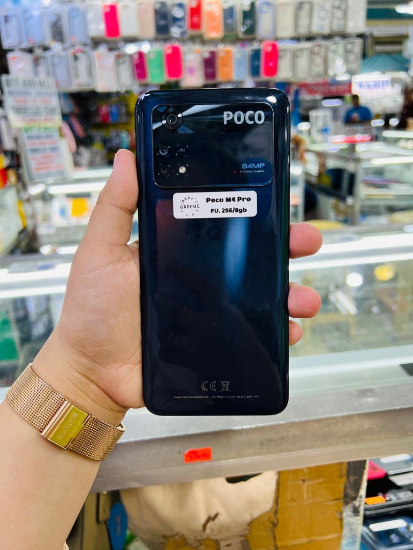 Poco M4 Pro 5g 256gb Dualsim (Category: Android Others) located in San Juan City. Submitted by javedsgadgetshop (Listing ID 1291233900, Image 1). Description: OPEN FOR INSTALLMENT VIA CREDIT CARD/GGIVES & SWAP/TRADE-IN! WE BUY AND SELL ( ANYKINDS OF UNIT BINIBILI PO NAMIN)! PTPA : Padelete po f bawal Read ❗️Onhand ‼️ Poco M4 Pro •256gb •NTC Variant •Good batt health •Factory Unlock •95% Smoothness •No hidden issue | No Repaired •100% Authentic | 