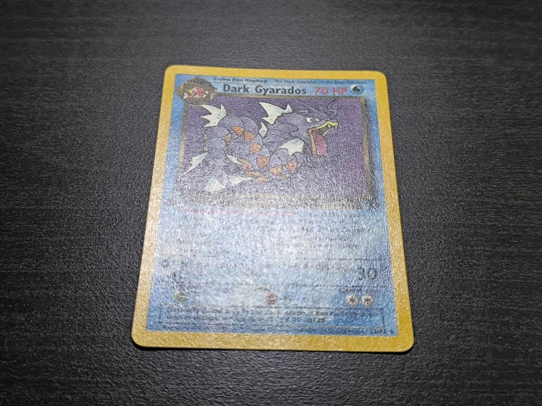 Pokemon Dark Gyarados 28/72 1st Edition (Non-Holo), Hobbies & Toys, Toys &  Games on Carousell