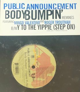 Public Announcement - Body Bumpin' Remixes 12" Vinyl Record