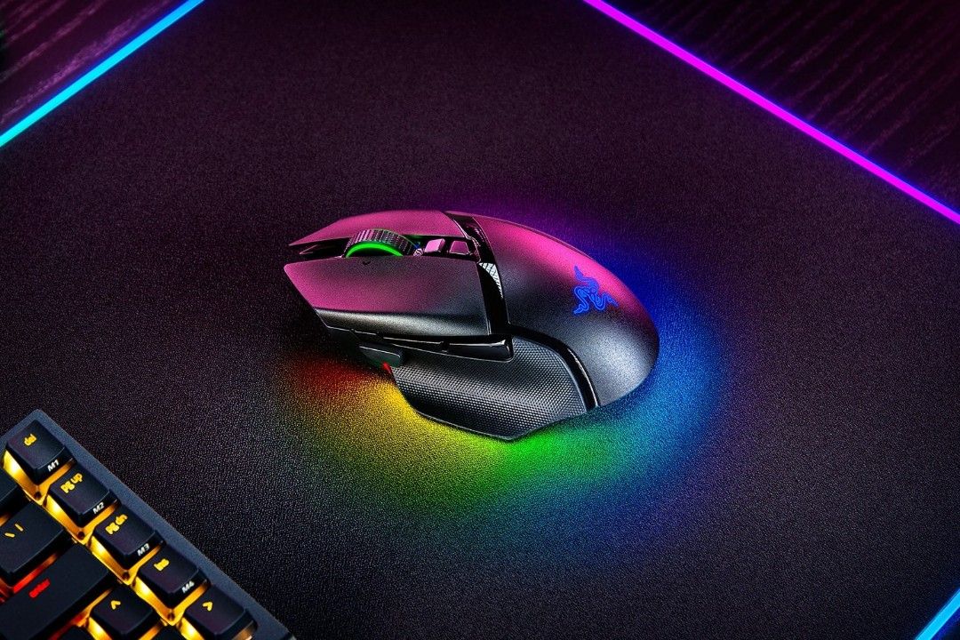 RAZER BASILISK V3 PRO CUSTOMIZABLE WIRELESS ERGONOMIC GAMING MOUSE (Category: Mouse & Mousepads) located in San Juan City. Submitted by blueswitchpc (Listing ID 1291215824, Image 3). Description: NEW STOCKS AVAILABLE📣📣 RAZER BASILISK V3 PRO CUSTOMIZABLE WIRELESS ERGONOMIC GAMING MOUSE. Razer Basilisk V3 Pro - Black Customizable Wireless Gaming Mouse with Razer HyperScroll Tilt Wheel ● Razer™ HyperScroll Tilt Wheel ● 13-Zone Chroma Lighting with