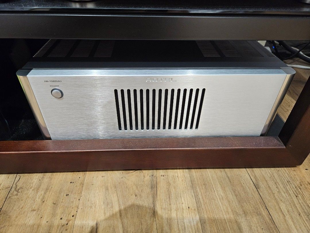 Rotel RB-1582 Mk II amplifier (Category: Soundbars, Speakers & Amplifiers) located in Las Pinas. Submitted by typericey (Listing ID 1291277831, Image 2). Description: - pristine condition - no issues, no damage, no defects, no scratches, not repaired - first owned, this is my personal item, I'm not a buy and sell - will not respond to questions about specs, ChatGPT is your friend - autopass sa lowballer at kwentuhan - item location: Las Pinas Cit