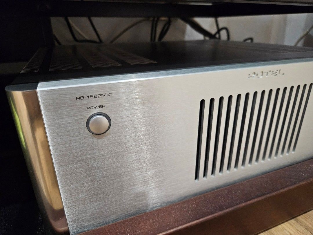 Rotel RB-1582 Mk II amplifier (Category: Soundbars, Speakers & Amplifiers) located in Las Pinas. Submitted by typericey (Listing ID 1291277831, Image 3). Description: - pristine condition - no issues, no damage, no defects, no scratches, not repaired - first owned, this is my personal item, I'm not a buy and sell - will not respond to questions about specs, ChatGPT is your friend - autopass sa lowballer at kwentuhan - item location: Las Pinas Cit
