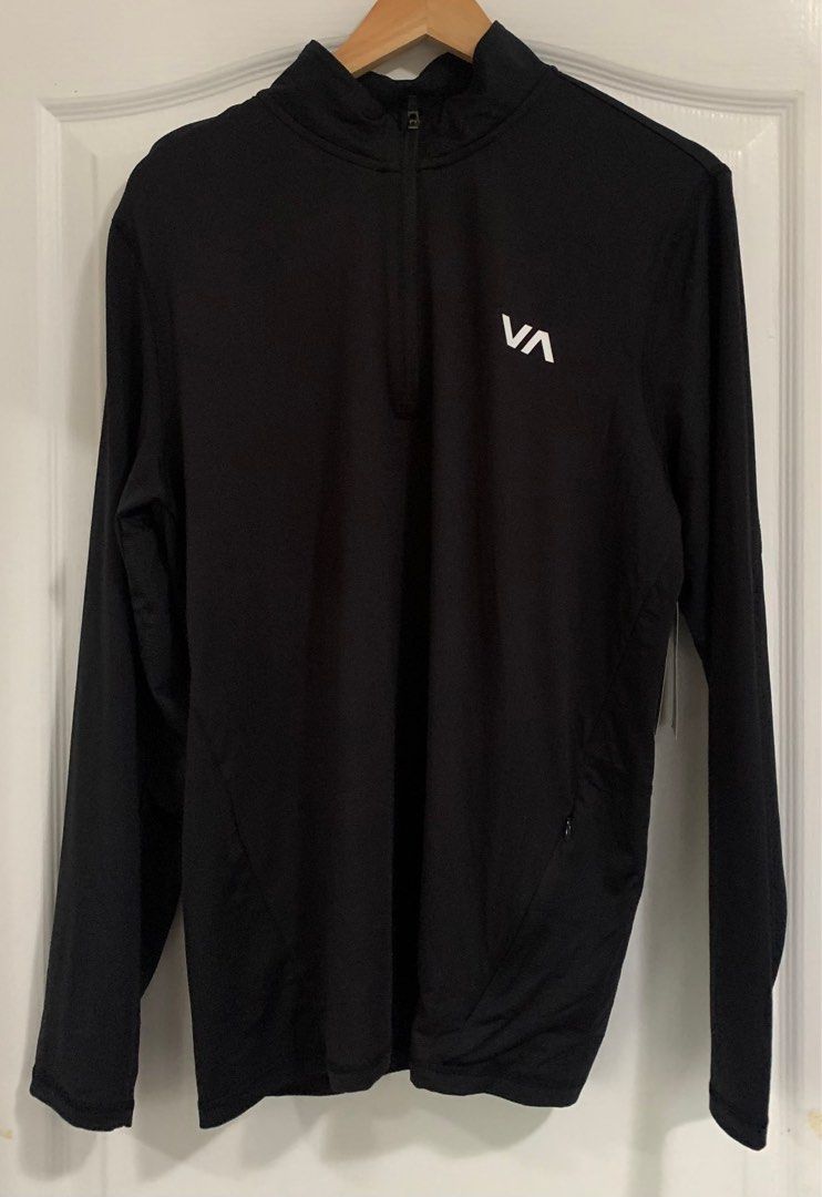 RVCA Sportvent Long Sleeve half zip pullover gym running training, Men's  Fashion, Activewear on Carousell