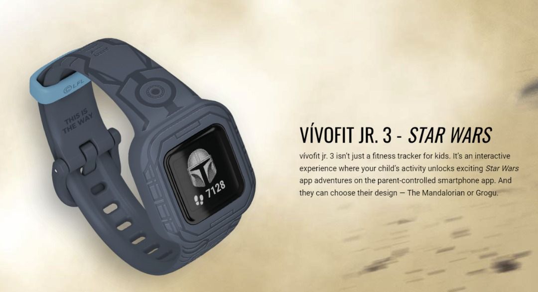 SALE Garmin vivofit jr. 3 Star Wars Edition Fitness Trackers