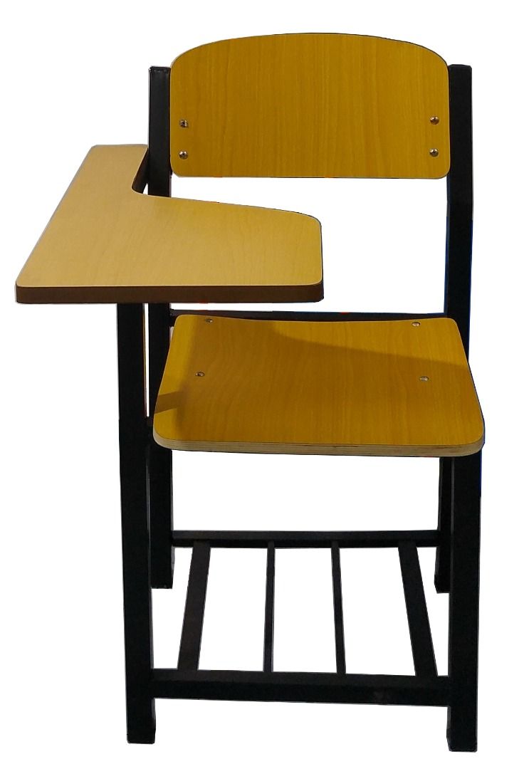 school armchair writing tab deped training chair, Furniture & Home ...