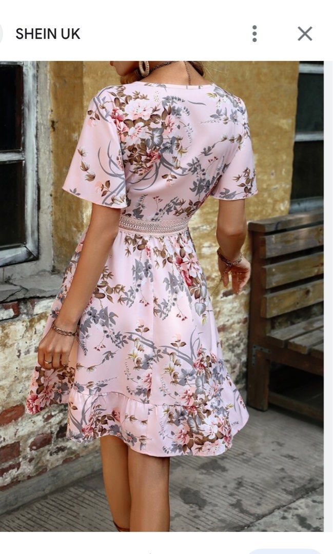 Shein floral casual dress, Women's Fashion, Dresses & Sets, Dresses on  Carousell