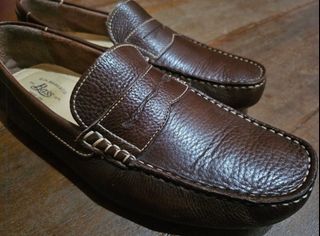 Bass Brown Leather Loafers