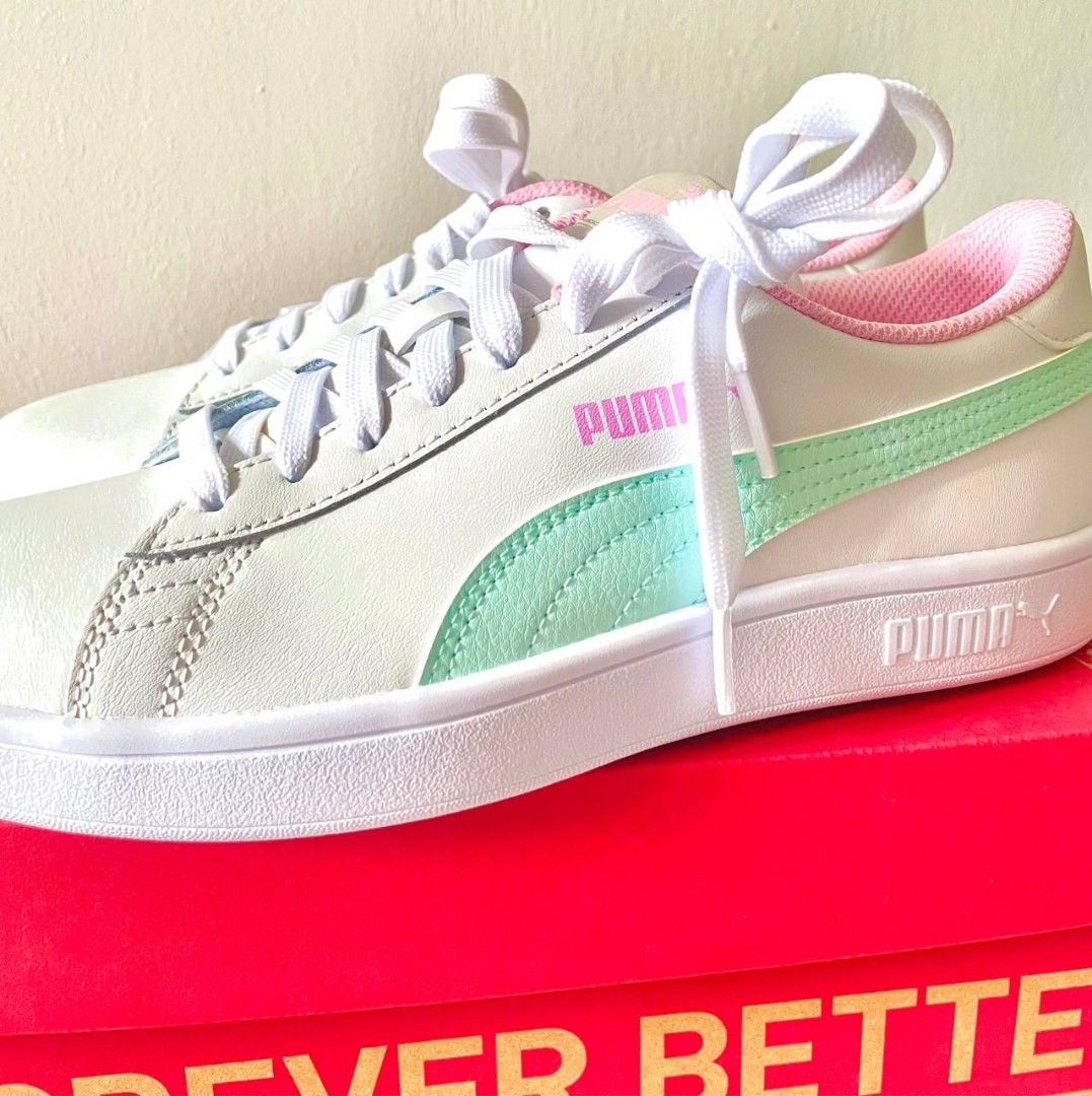 Puma white fair aqua deals