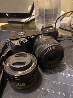 Sony a6000 mint condition with kit lens and 19MM