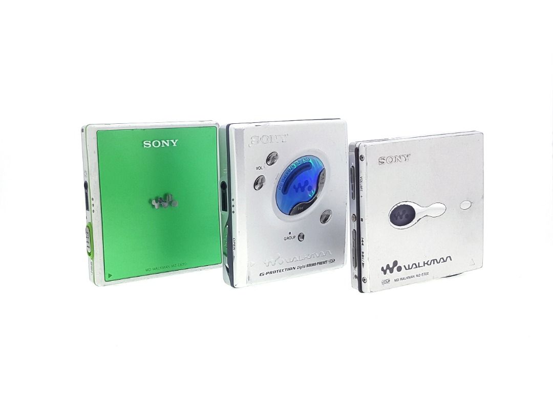 SONY MDプレーヤー MZ-E505 WALKMAN SONY MDプレーヤー MZ-E505 付属品付き