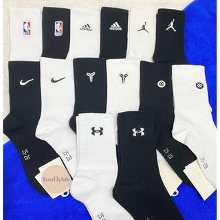 Sports NBA • Adidas• Jordan • Kobe • Stanc High Quality Embroidered Iconic Socks