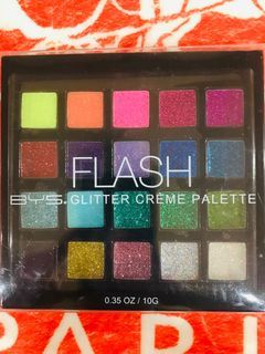 Square Flash Glitter Creme Crème Palette