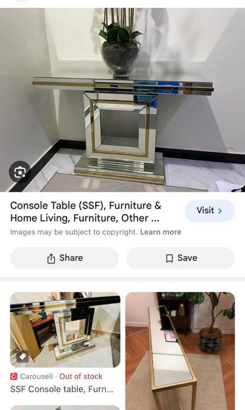 Glass console table ssf deals