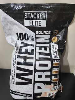 Stacker Elite Whey Protein 5LBS Vanilla Flavor