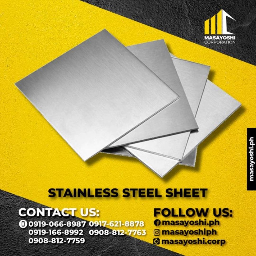 Stainless Steel Sheet Plain Sheet Plain Sheet Metals Sheets SS Sheet, Commercial
