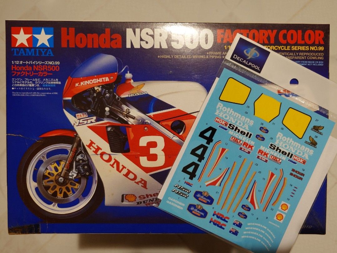 Tamiya 1/12 Honda nsr500 rothmans, 興趣及遊戲, 玩具& 遊戲類- Carousell