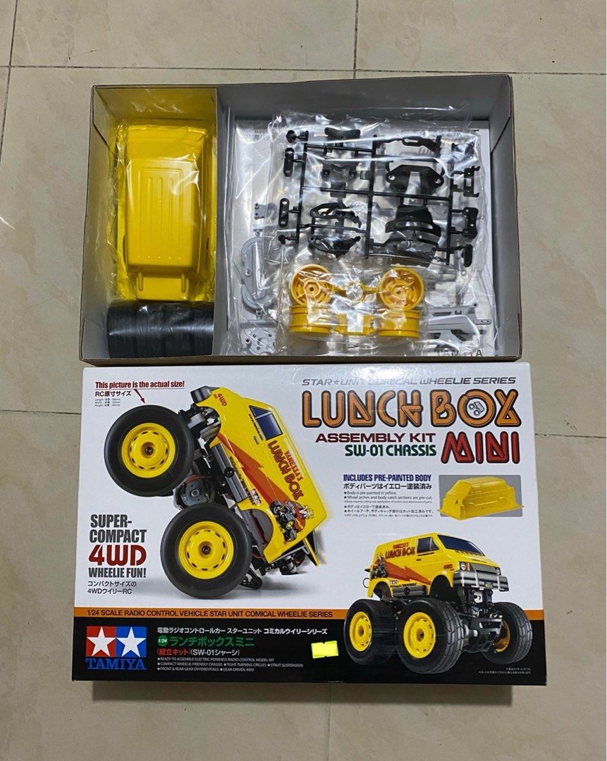 即買◎ 田宮　1/24 ランチボックスミニ　sw-01 CHASSIS 新品 即買◎ 田宮 1/24 ランチボックスミニ sw-01 CHASSIS 新品 タミヤ