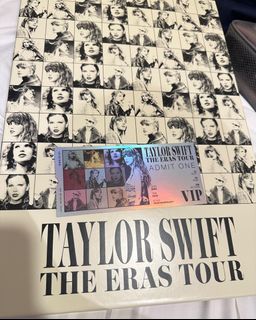 Taylor Swift THE ERAS TOUR VIP4 MERCH COMPLETE SET