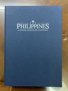 THE PHILIPPINES A JOURNEY THROUGH THE ARCHIPELAGO - PDI - Hardbound Book Coffee Book Table HC - SALE