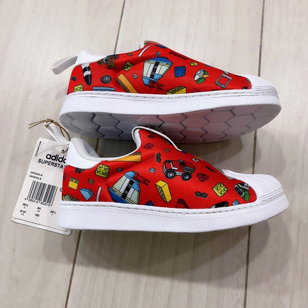 toddler/kids shoes) LEGO x adidas Superstar 360 'All Over Print
