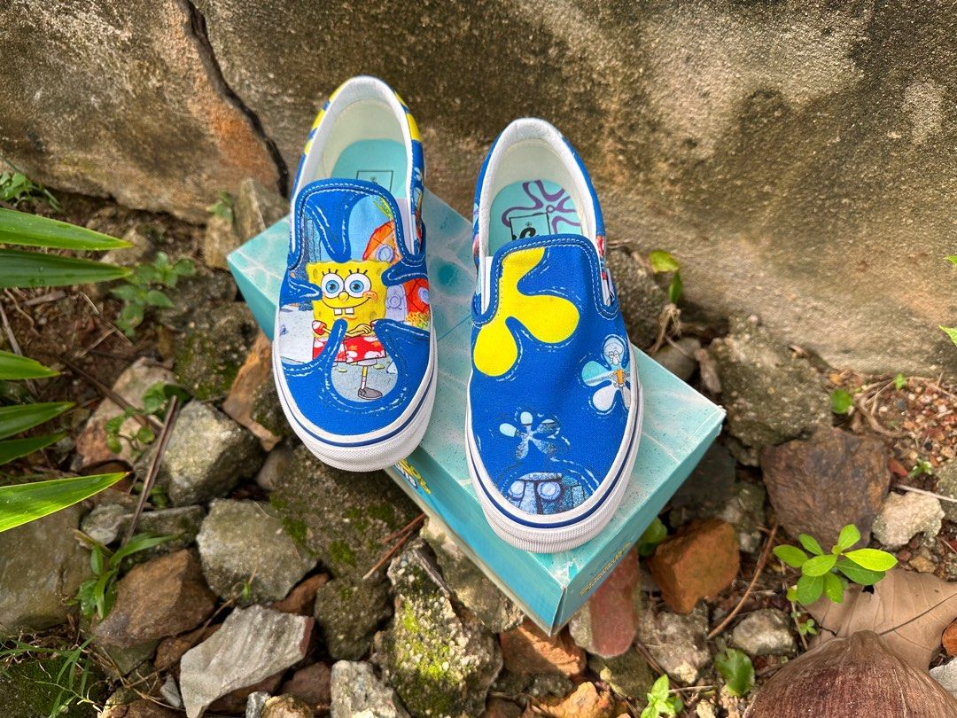 Slip on spongebob store