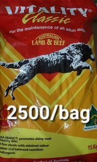 Vitality Classic dog food 15kg