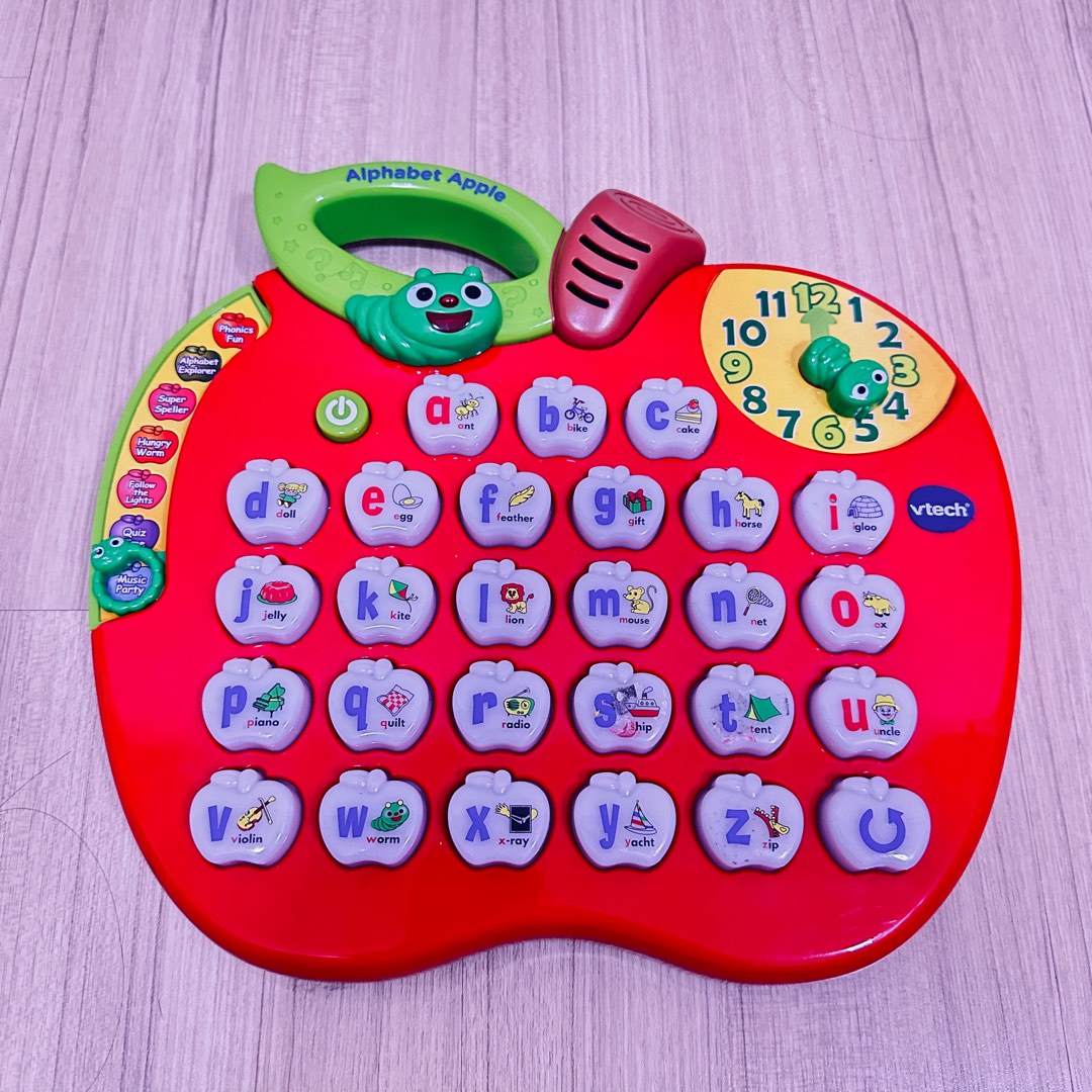 Vtech light up new arrivals alphabet apple