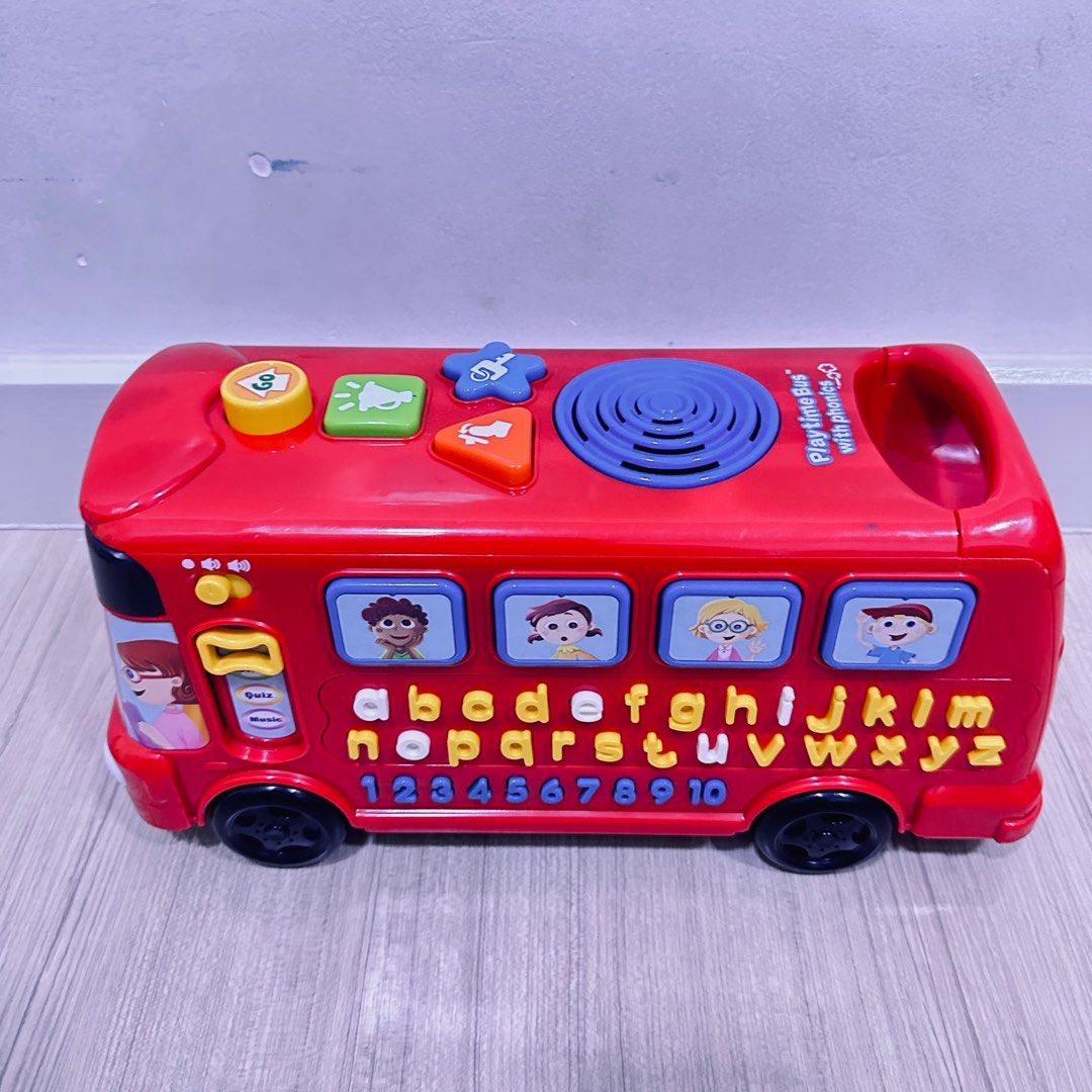 Vtech Playtime Bus Hobbies Toys Toys Games on Carousell
