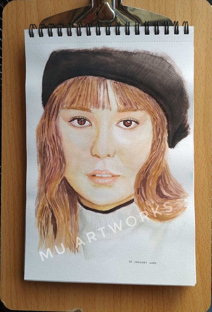 Wendy Watercolor Painting (Category: Art & Prints) located in Quezon City. Submitted by pstefanie (Listing ID 1291320688, Image 1). Description: Wendy Size: A5 (5.83 x 8.27 Inches) Open for commission✍️ watercolor painting 📩 Pm if interested.