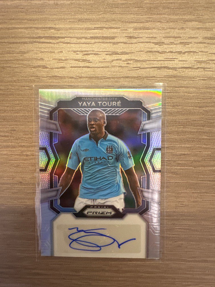 2022-23 Panini Select La Liga Soccer Yaya Toure Silver